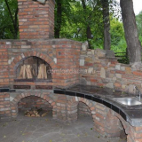 Jak si sami položit cihlový gril ve venkovském domě: pokyny